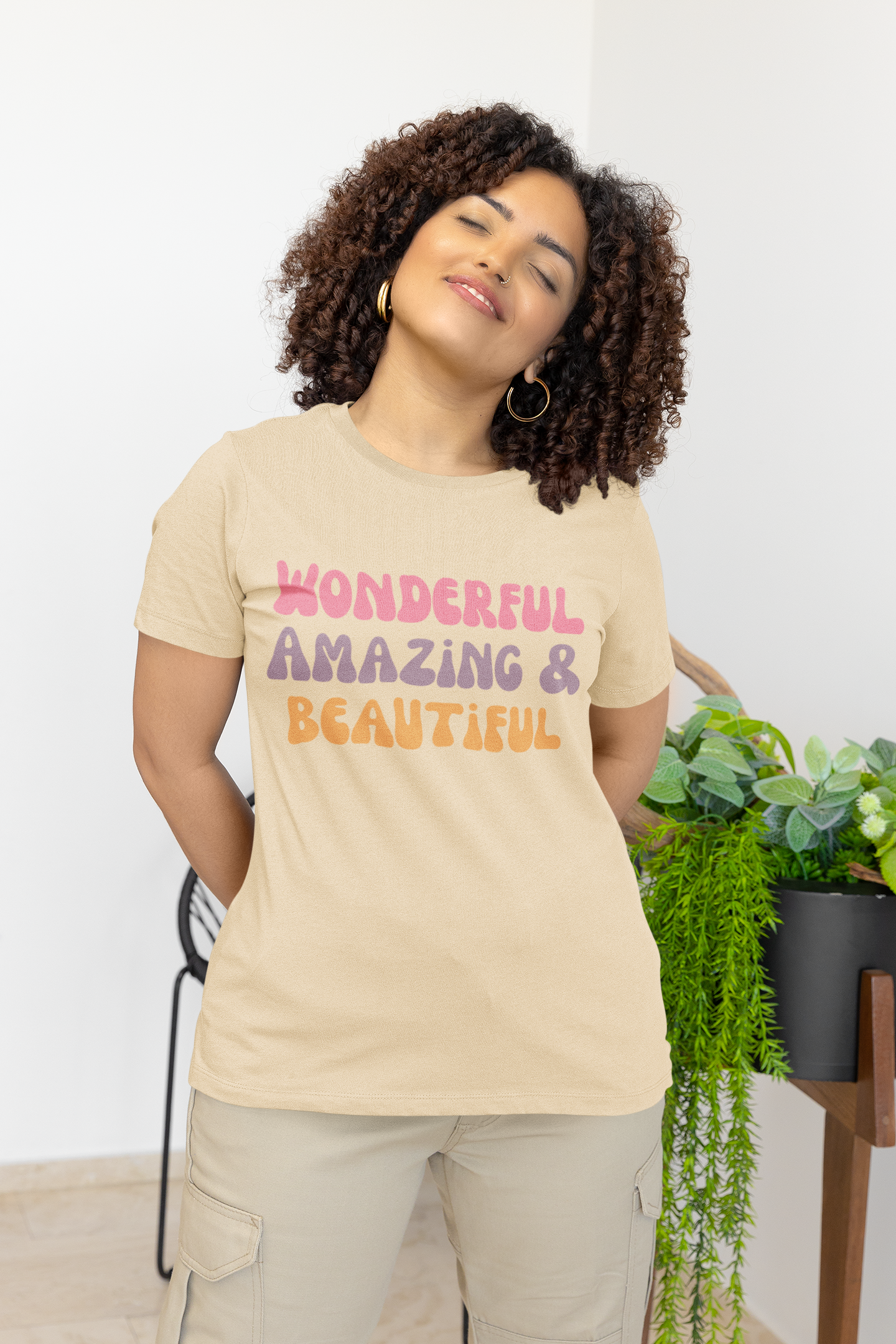 Wonderful Amazing And Beautiful Motivational T-Shirt - Unisex - Motivational Treats