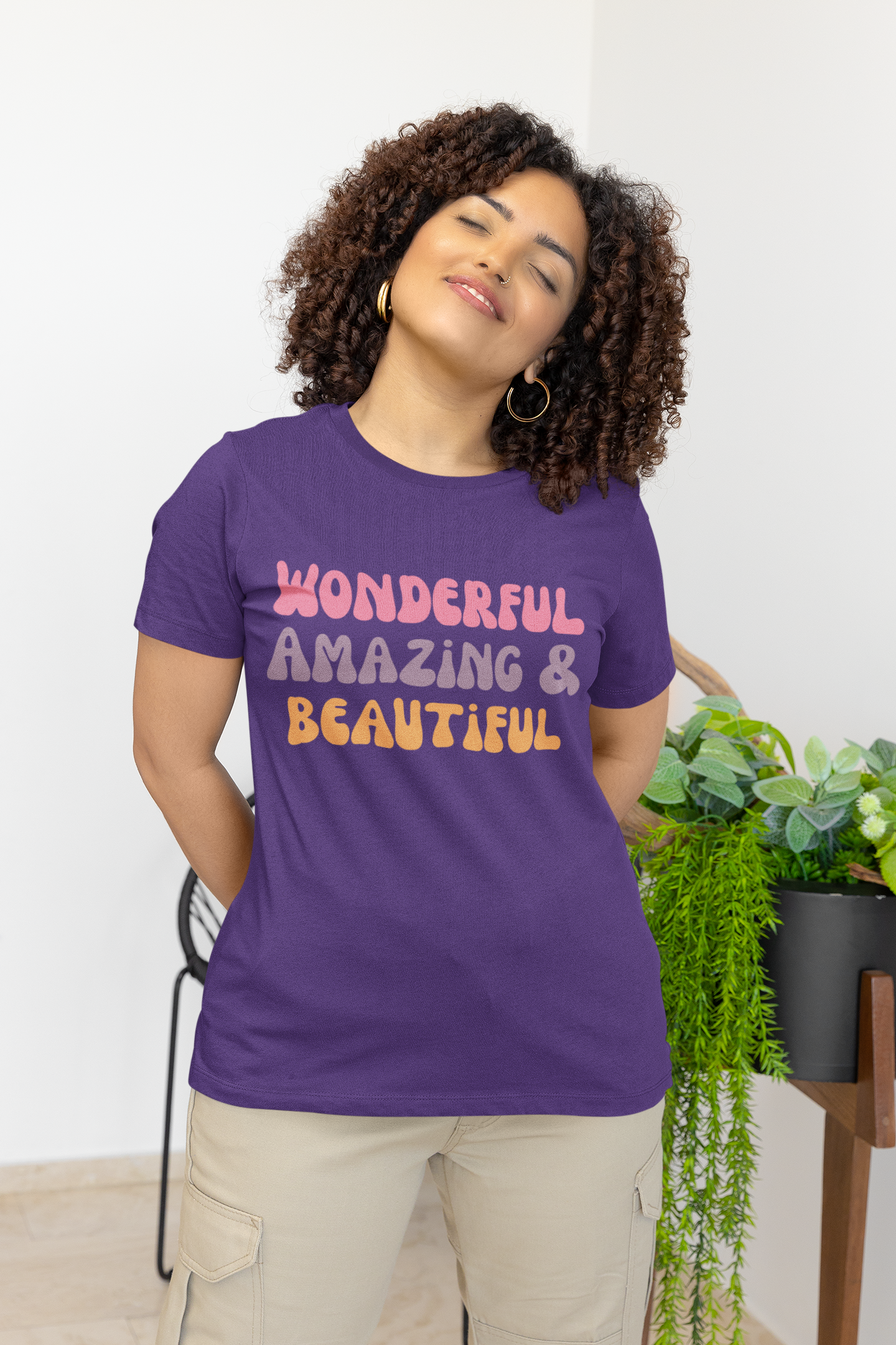 Wonderful Amazing And Beautiful Motivational T-Shirt - Unisex - Motivational Treats