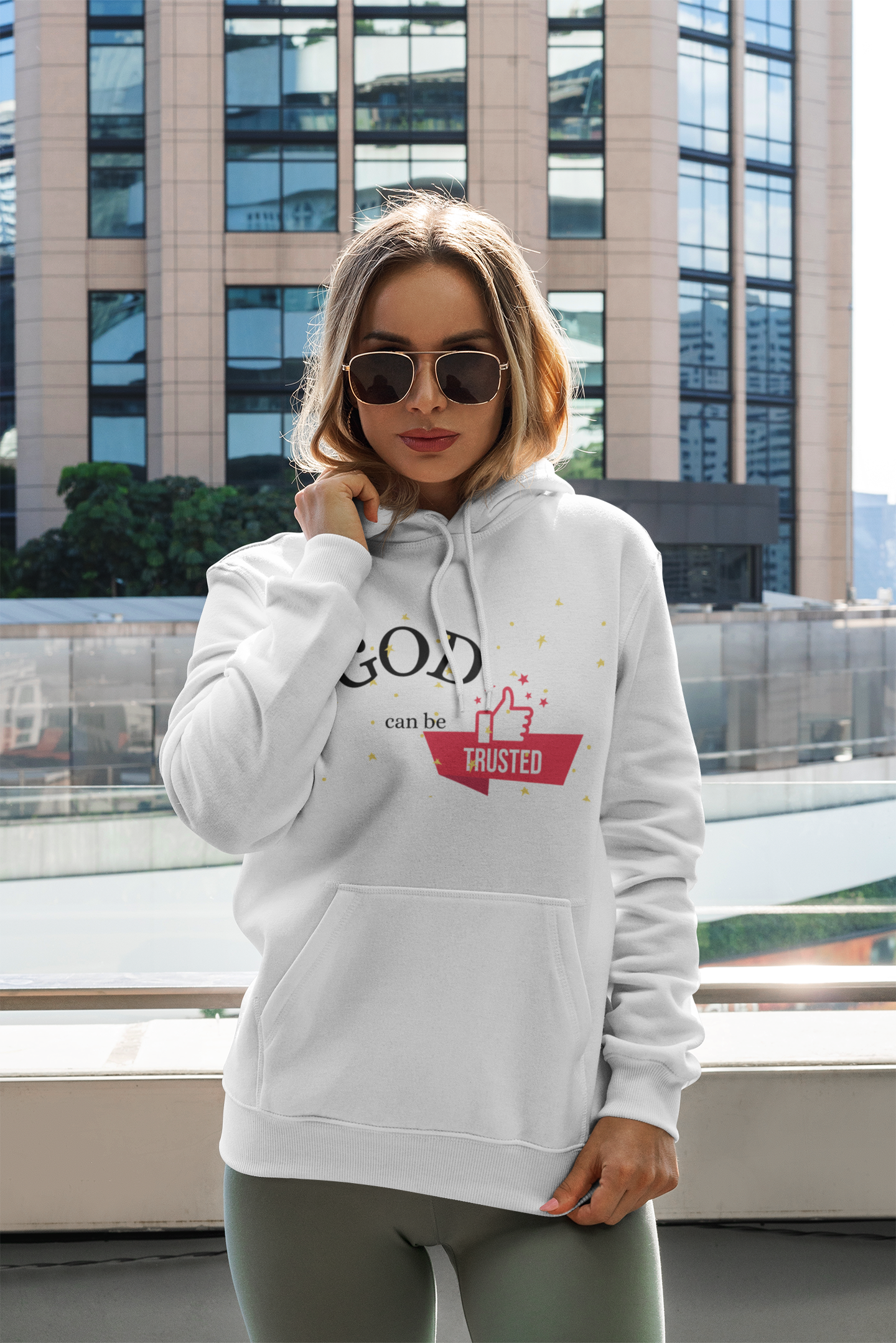 God Can be Trusted Motivational Hoodie - Unisex - Motivational Treats
