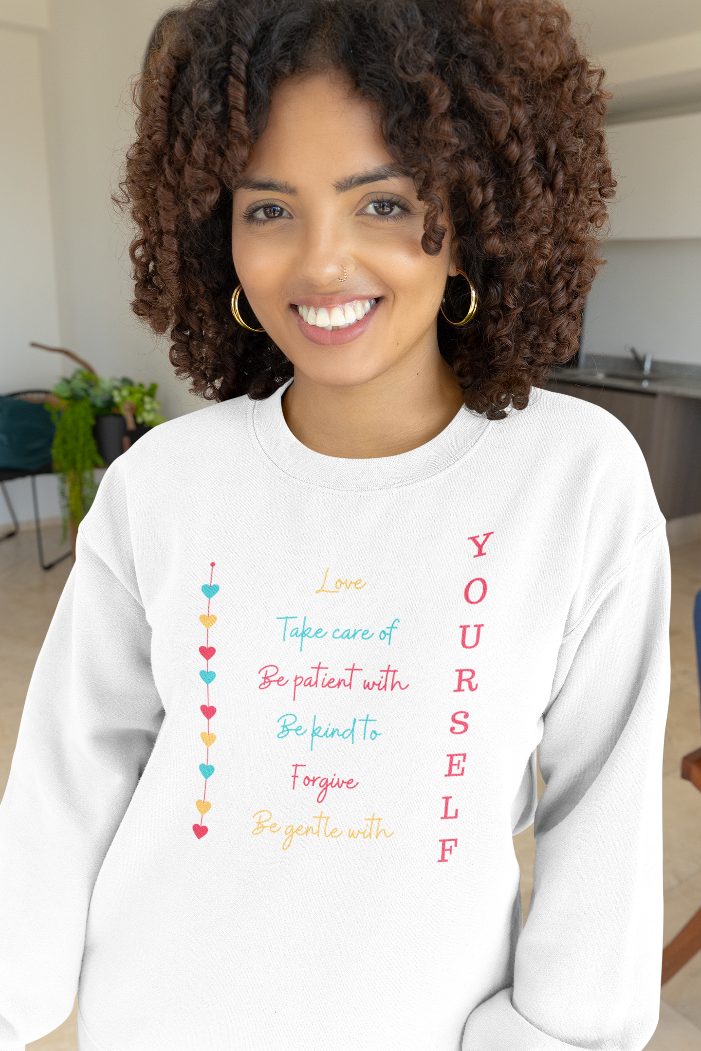 Love Yourself Motivational Sweatshirt - Unisex - Motivational Treats