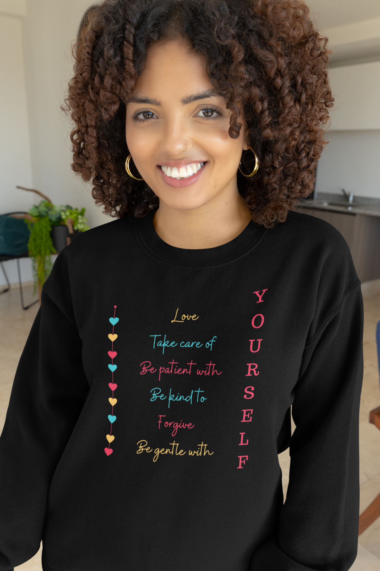 Love Yourself Motivational Sweatshirt - Unisex - Motivational Treats