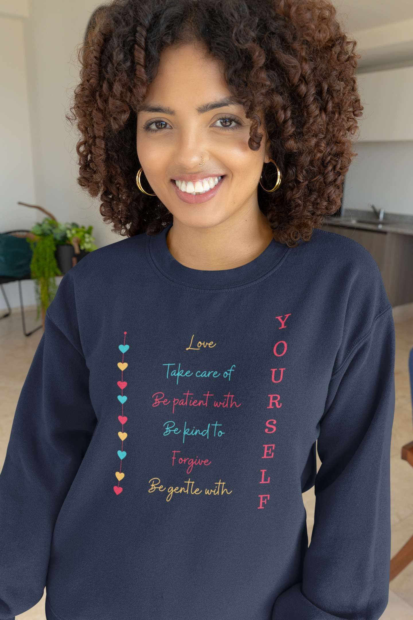 Love Yourself Motivational Sweatshirt - Unisex - Motivational Treats