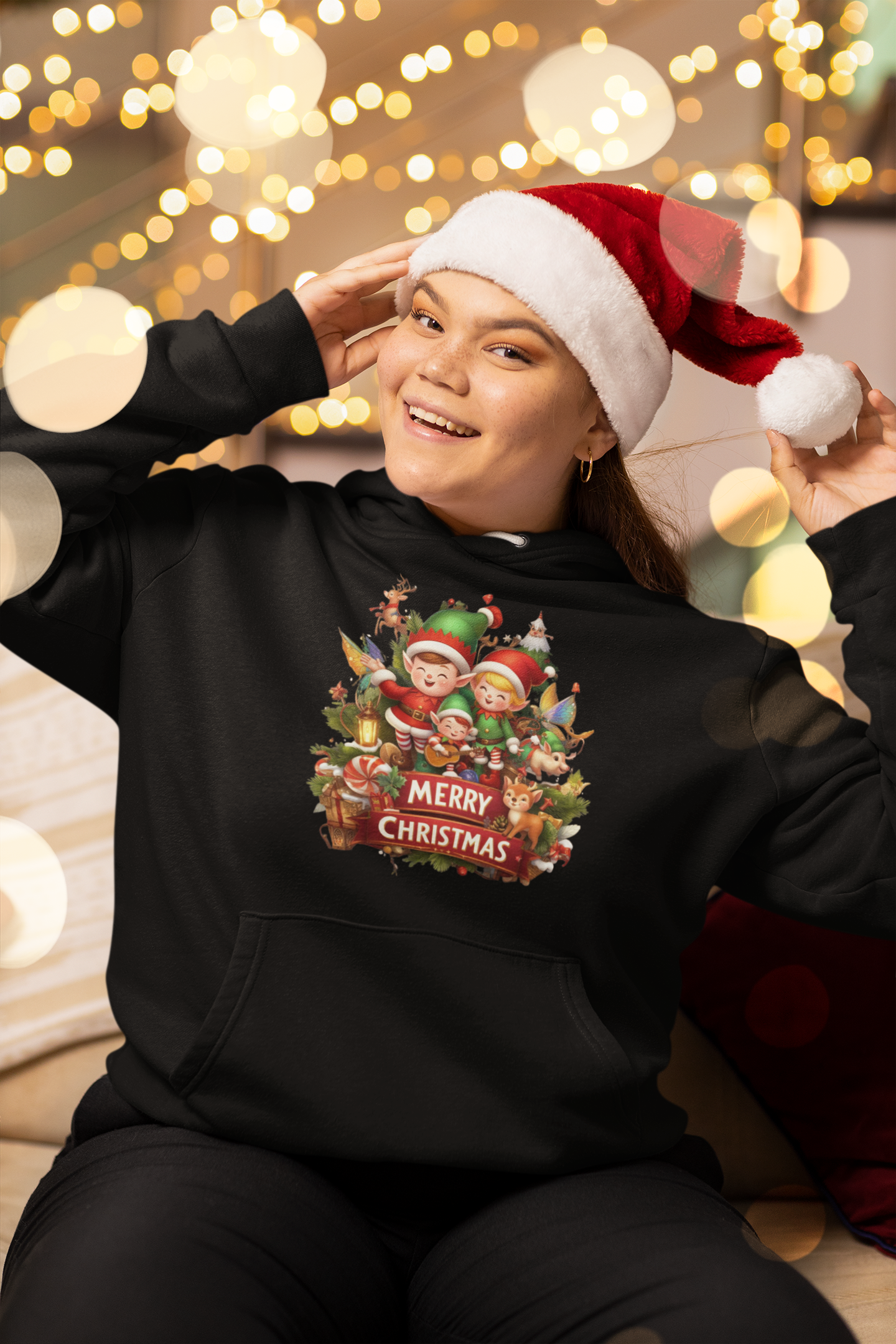 christmas sweatshirt women's