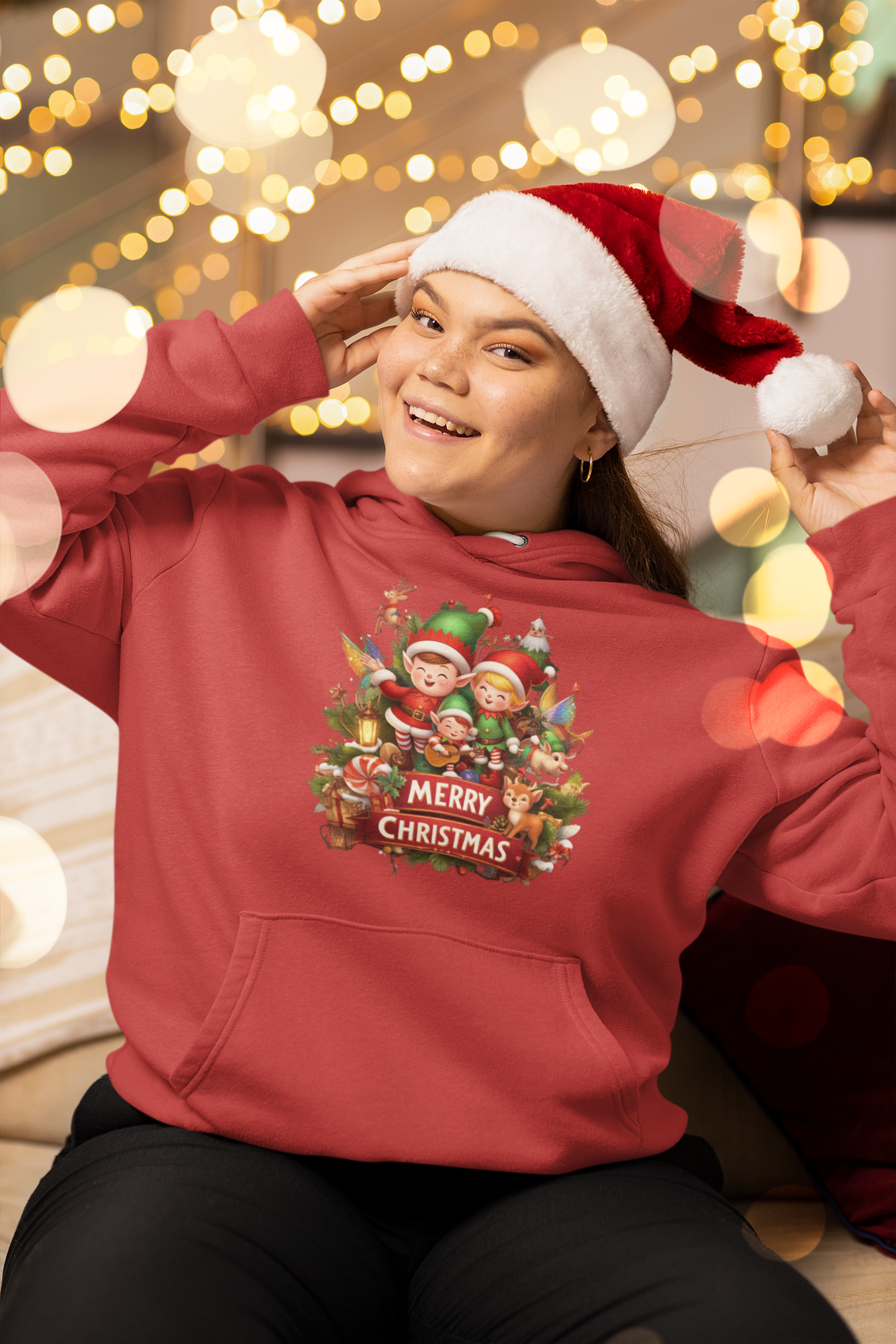 christmas sweatshirts women's