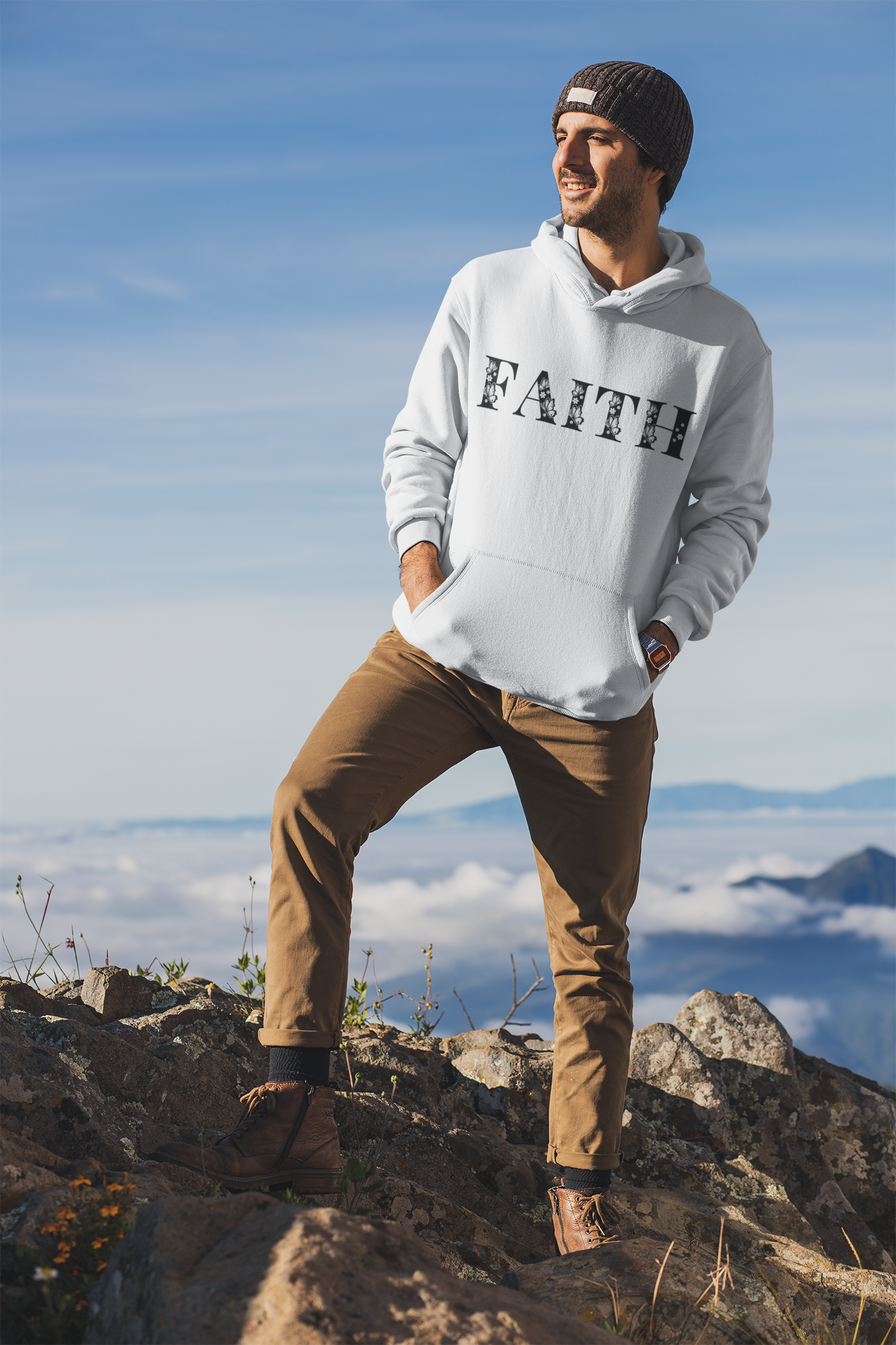 Faith Motivational Hoodie - Unisex - Motivational Treats