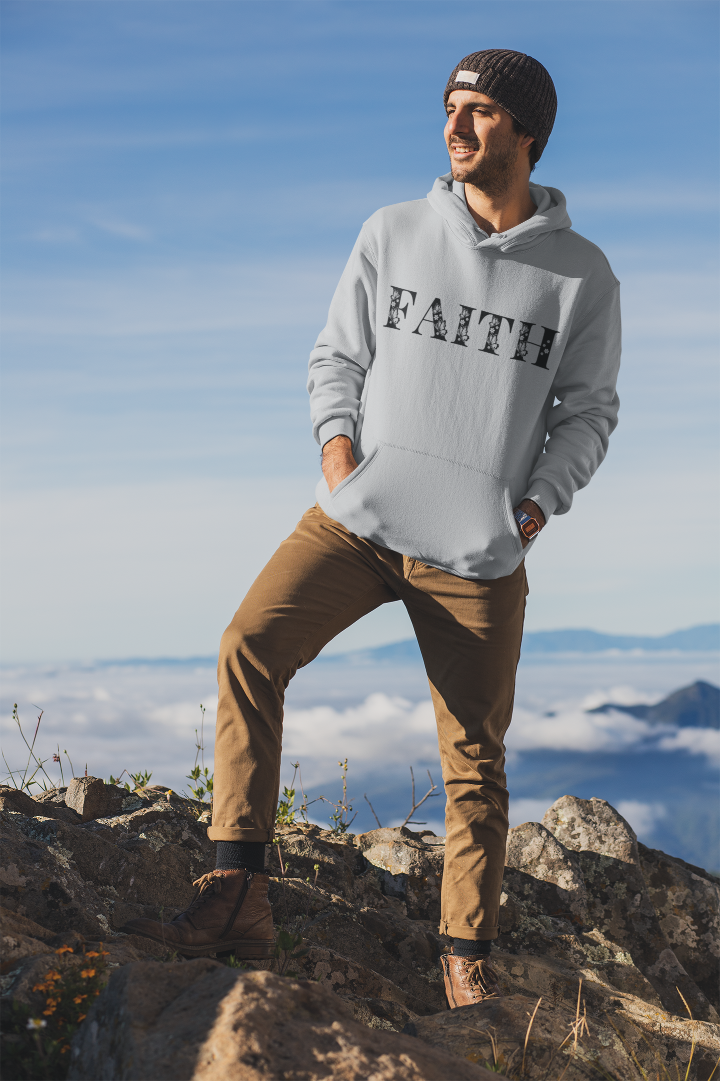 Faith Motivational Hoodie - Unisex - Motivational Treats