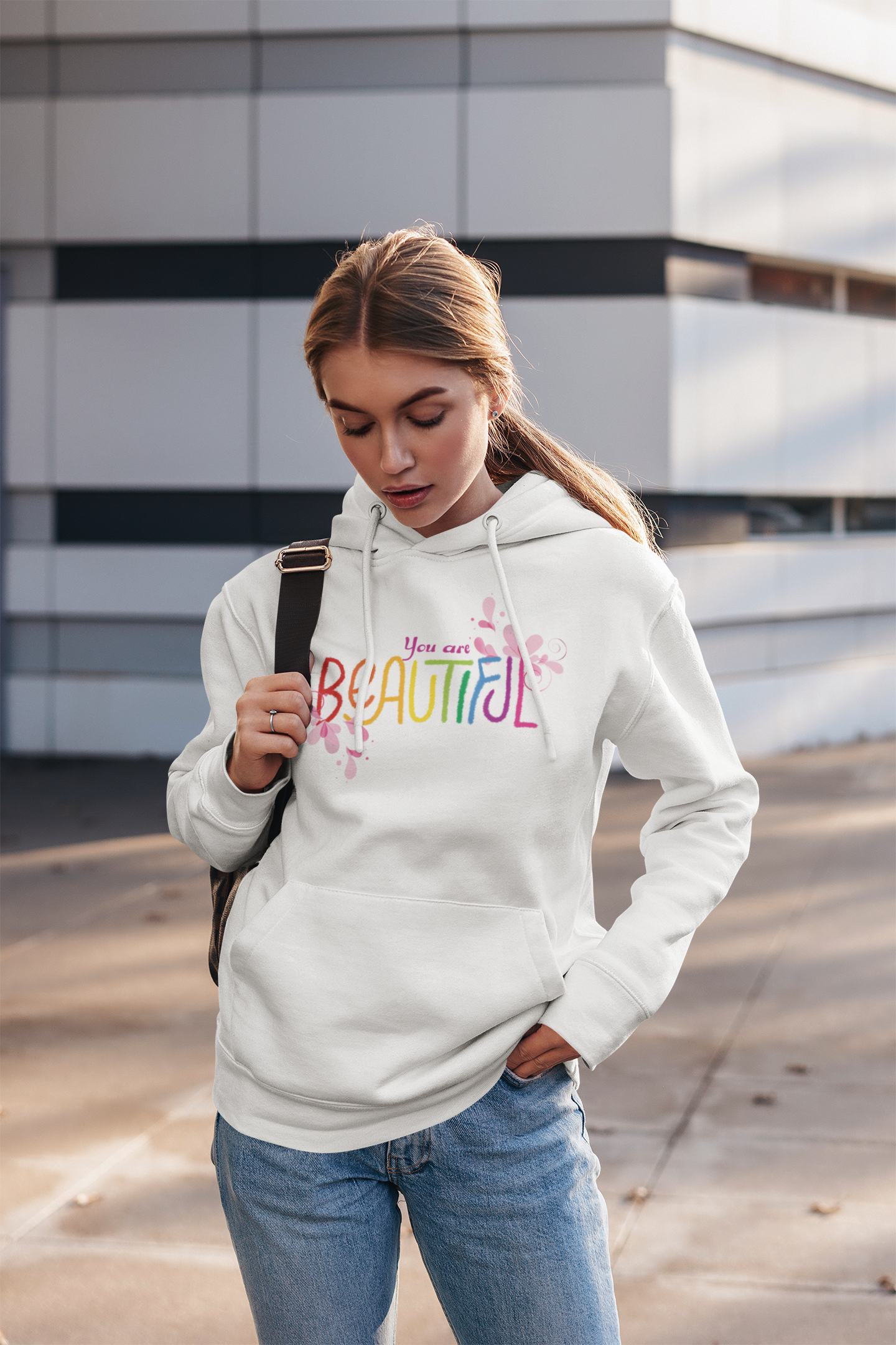 You Are Beautiful Motivational Hoodie - Unisex - Motivational Treats