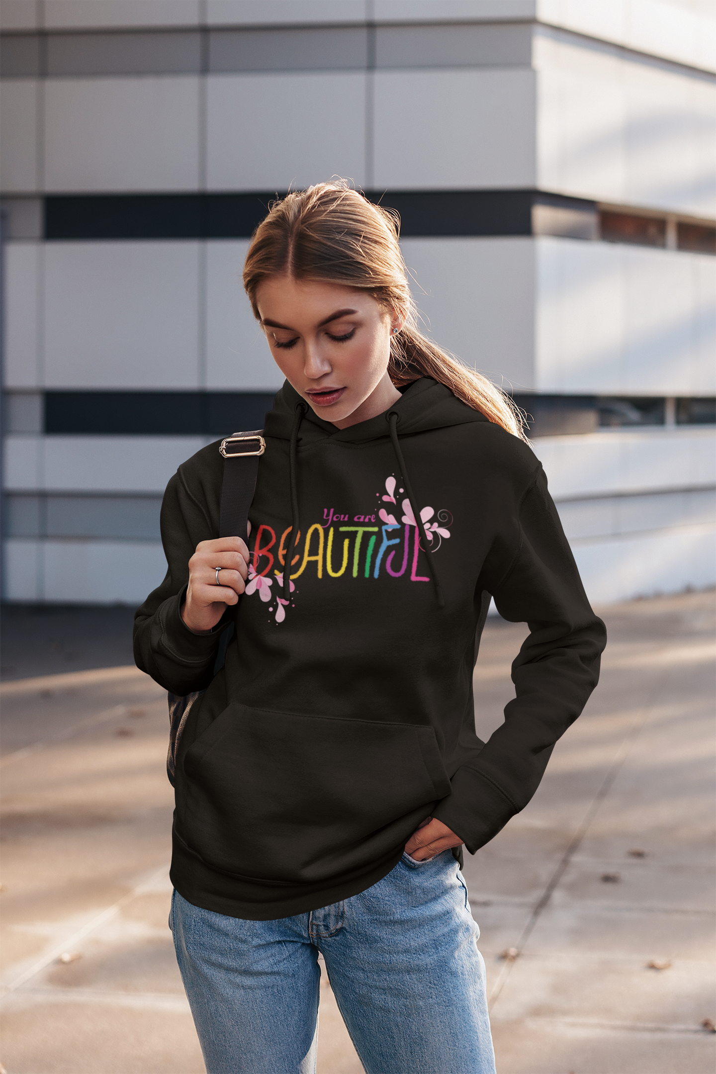 You Are Beautiful Motivational Hoodie - Unisex - Motivational Treats