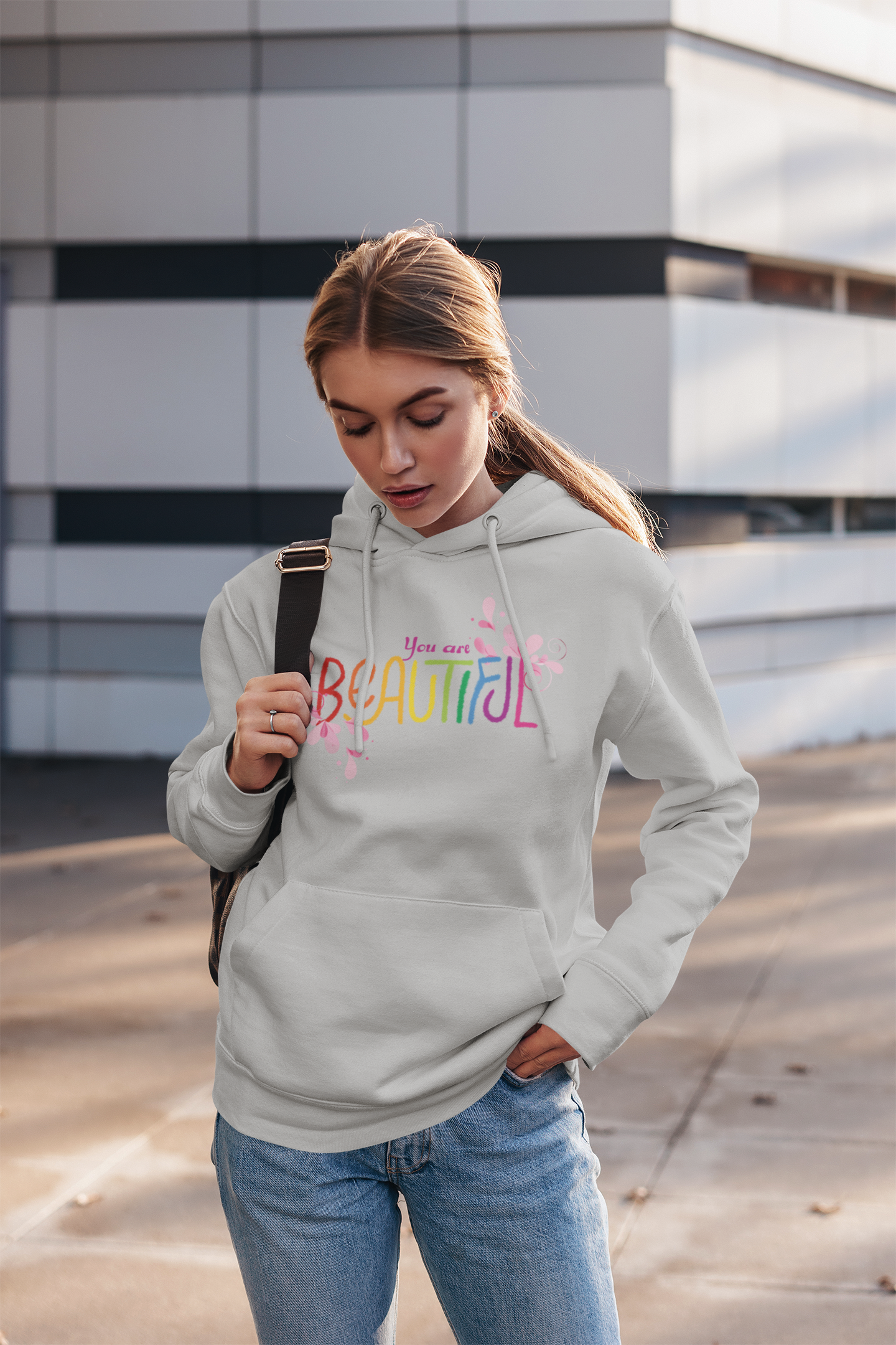 You Are Beautiful Motivational Hoodie - Unisex - Motivational Treats