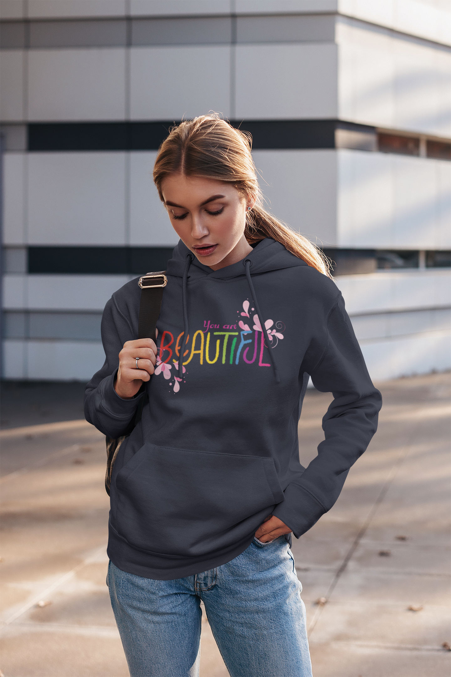 You Are Beautiful Motivational Hoodie - Unisex - Motivational Treats