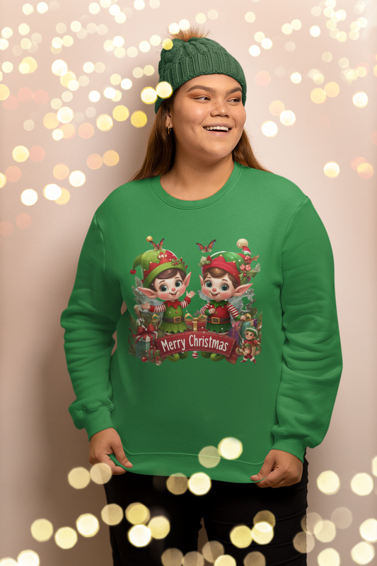 christmas sweatshirt women's