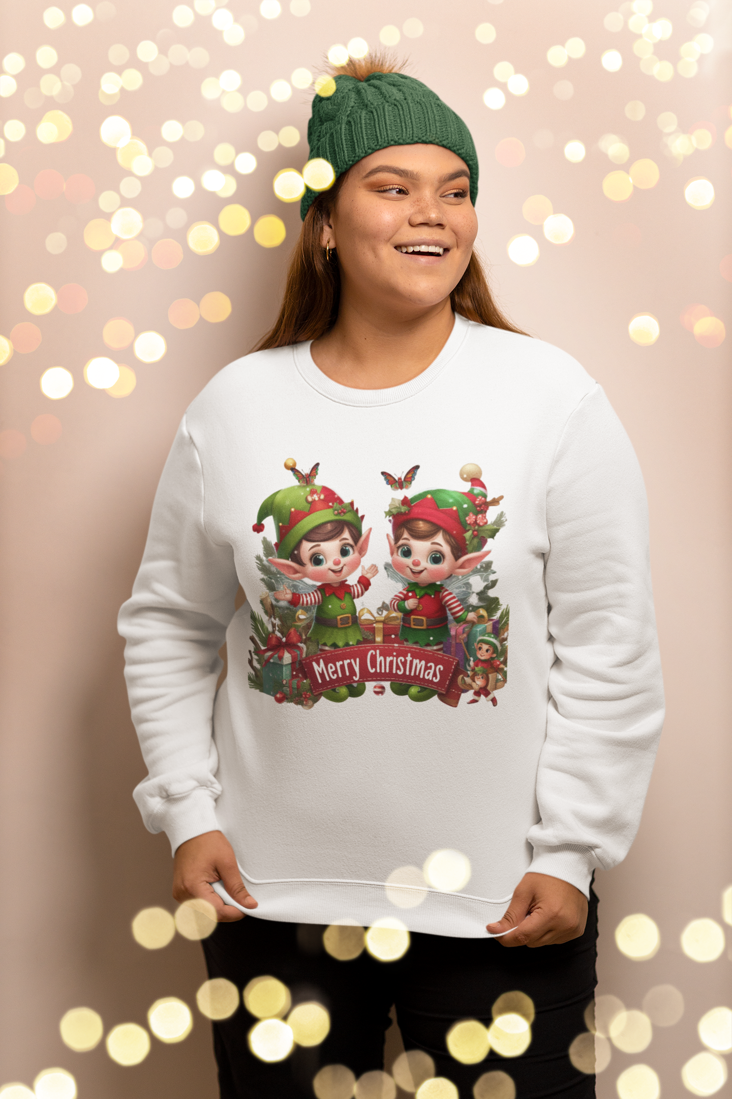 christmas sweatshirts women's