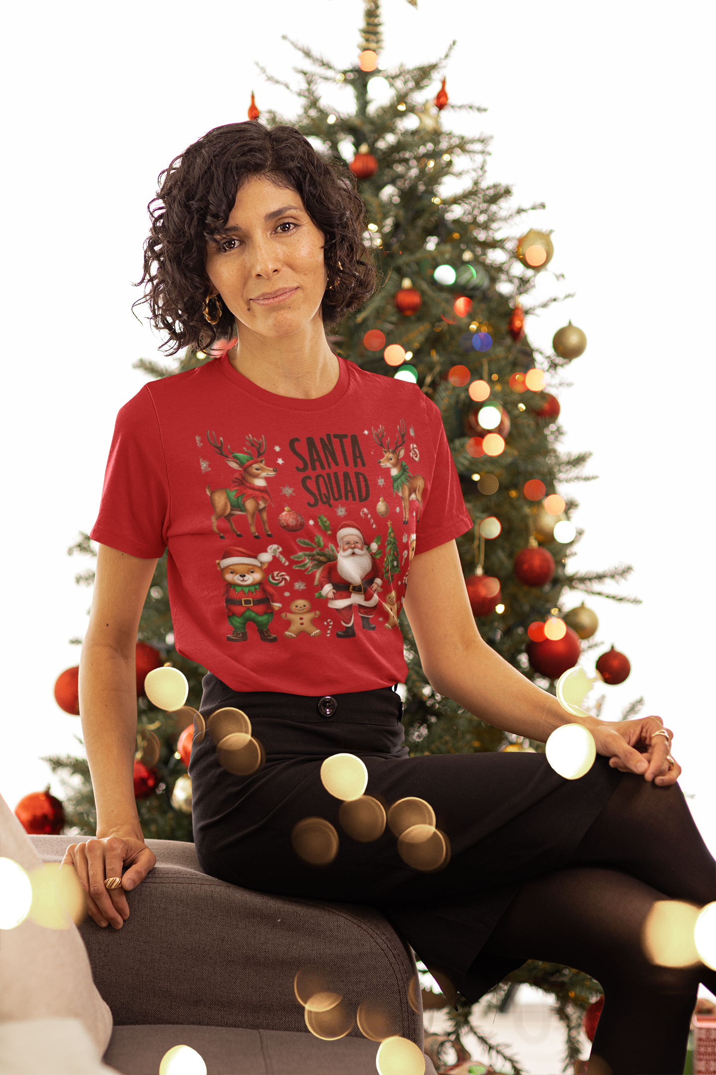Santa Squad Christmas T-Shirt - Unisex - Motivational Treats