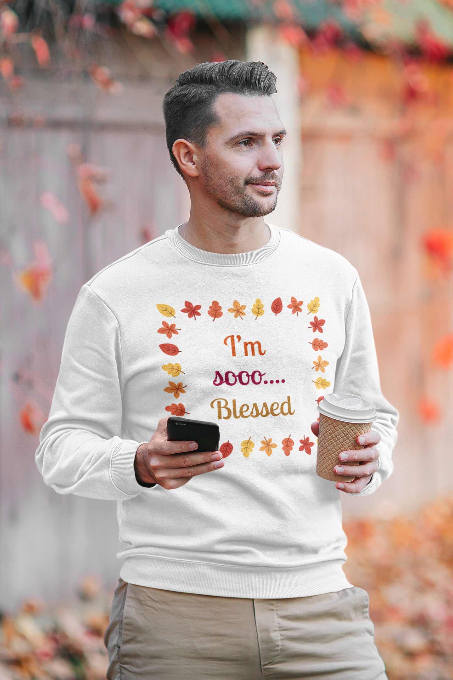 I'm so Blessed Thanksgiving Sweatshirt - Unisex - Motivational Treats